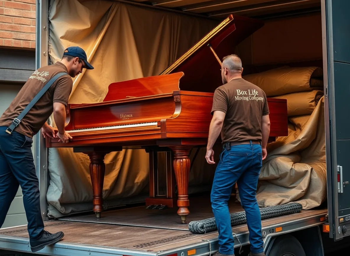 Professional heavy item moving services in Greater Madison, Wisconsin - experienced movers handling heavy item moving