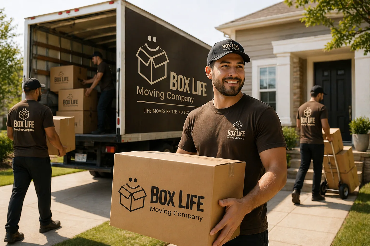 Professional residential moving services in Greater Madison, Wisconsin - experienced movers handling residential moving