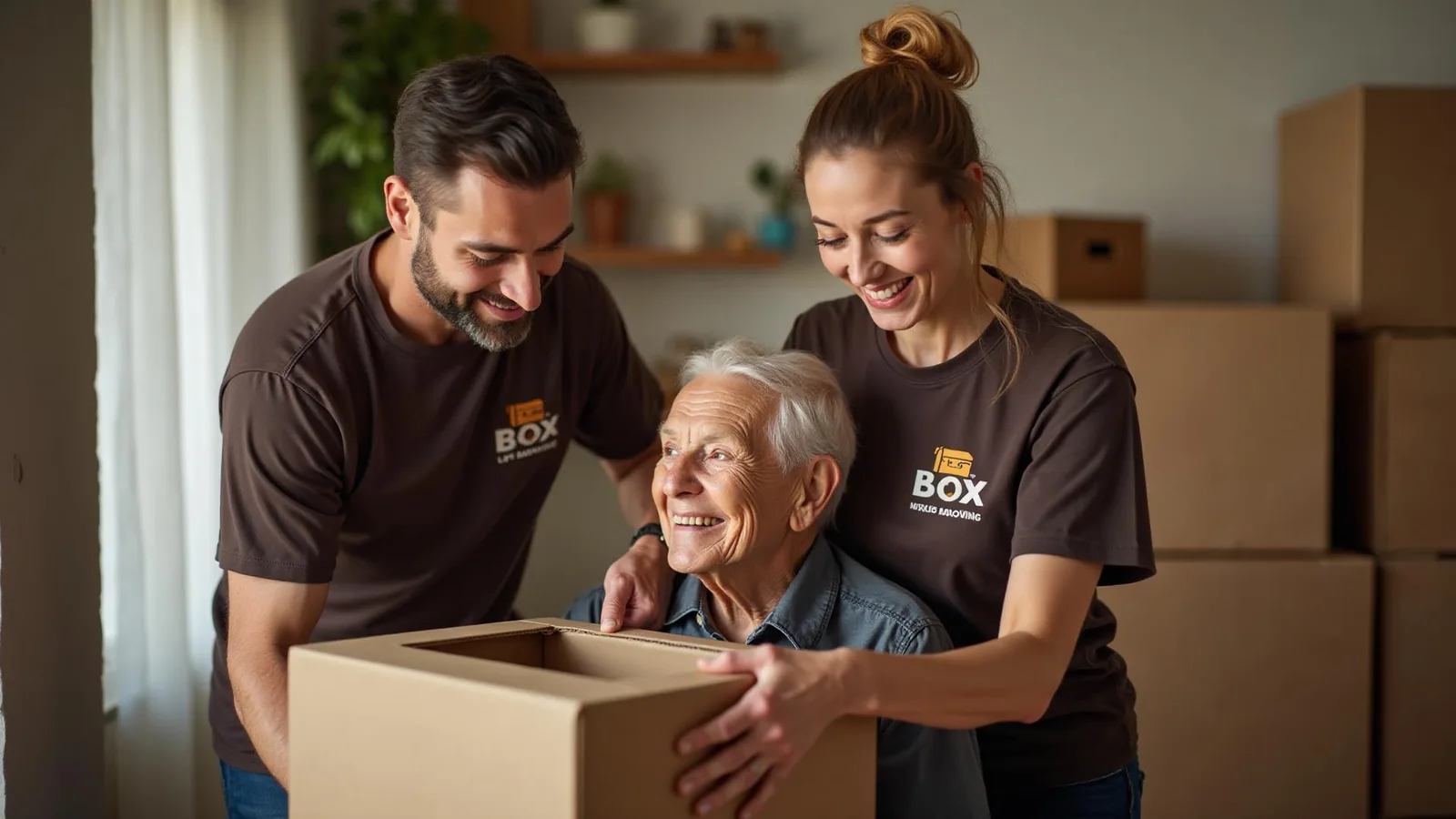 Professional senior moves services in Morrisonville, Wisconsin - experienced movers handling senior moves